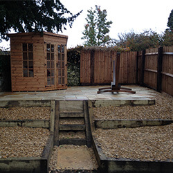 summer house and fencing gloucestershire